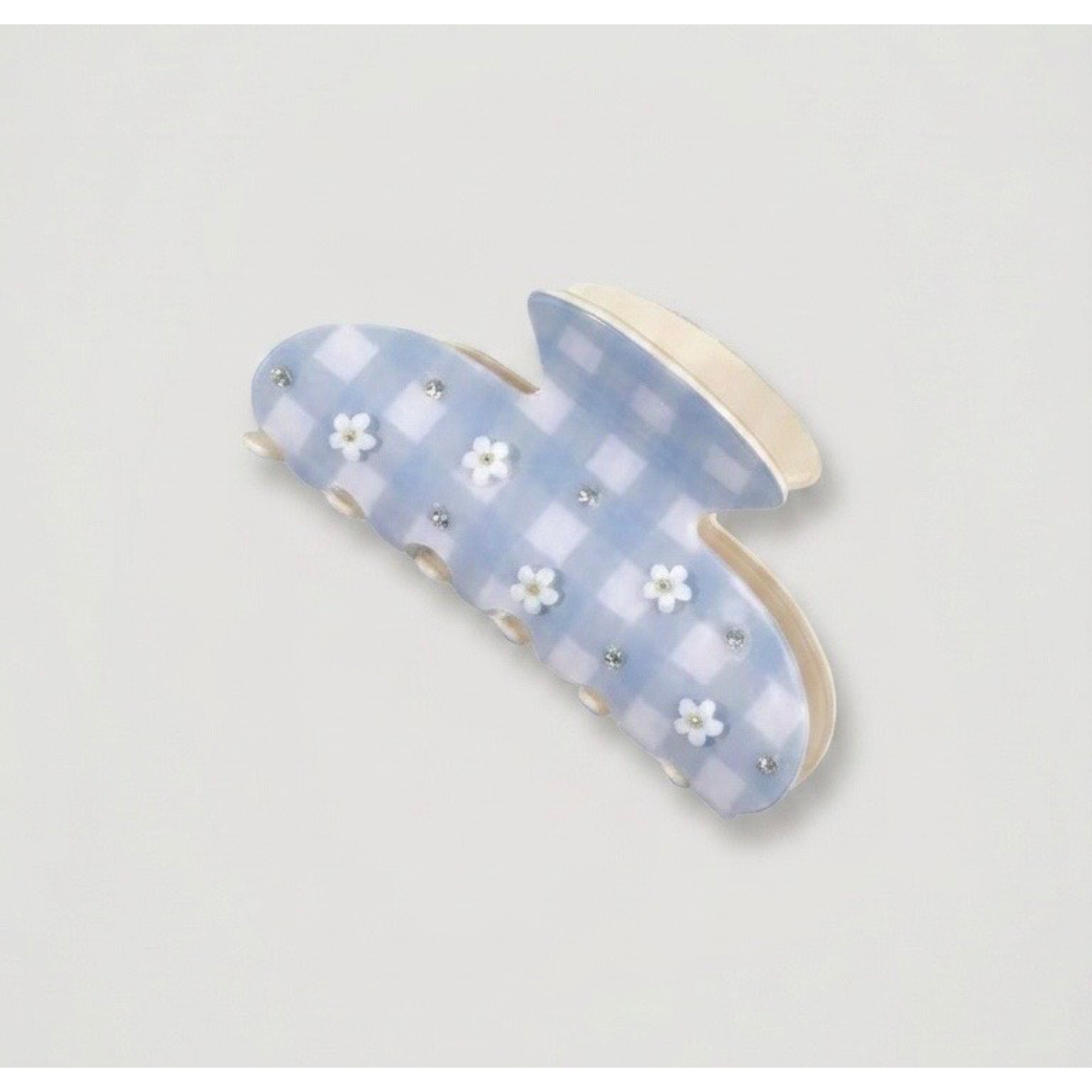 Floral hair claw
