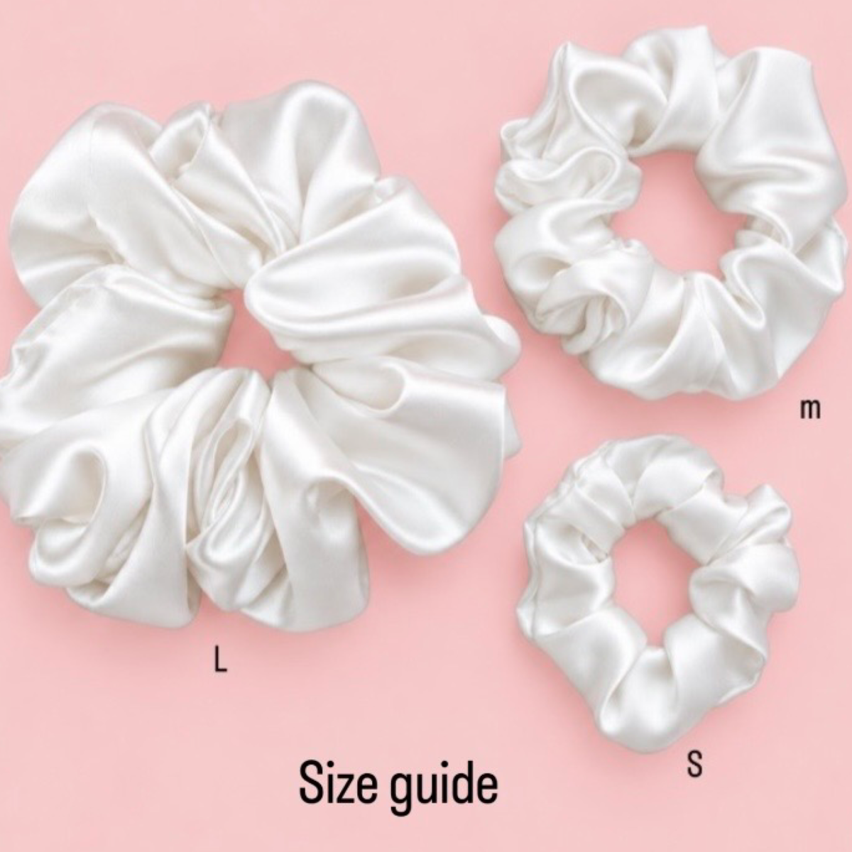 Medium Silk Scrunchies | Pick Any 3 for $45