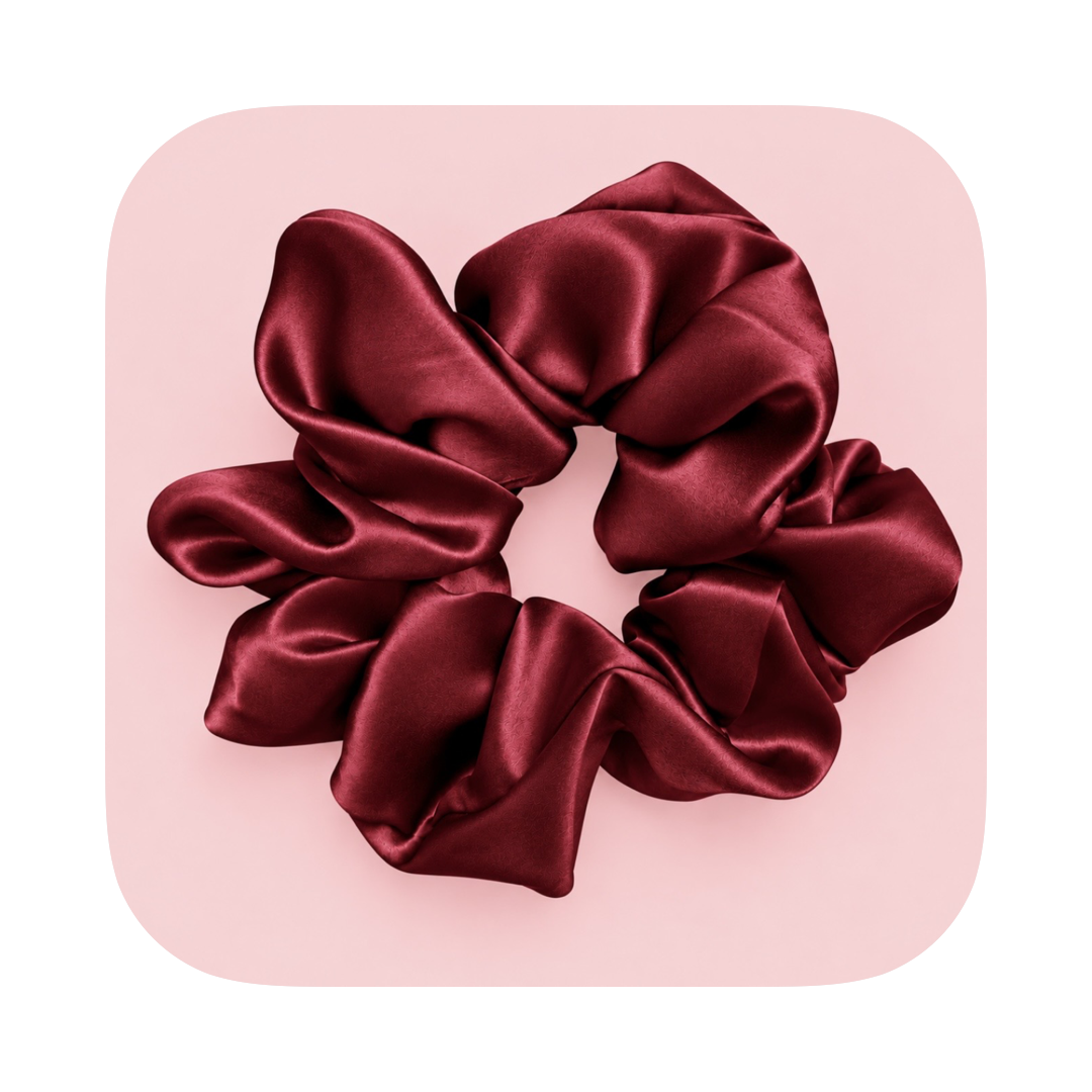 Medium Silk Scrunchies | Pick Any 3 for $45