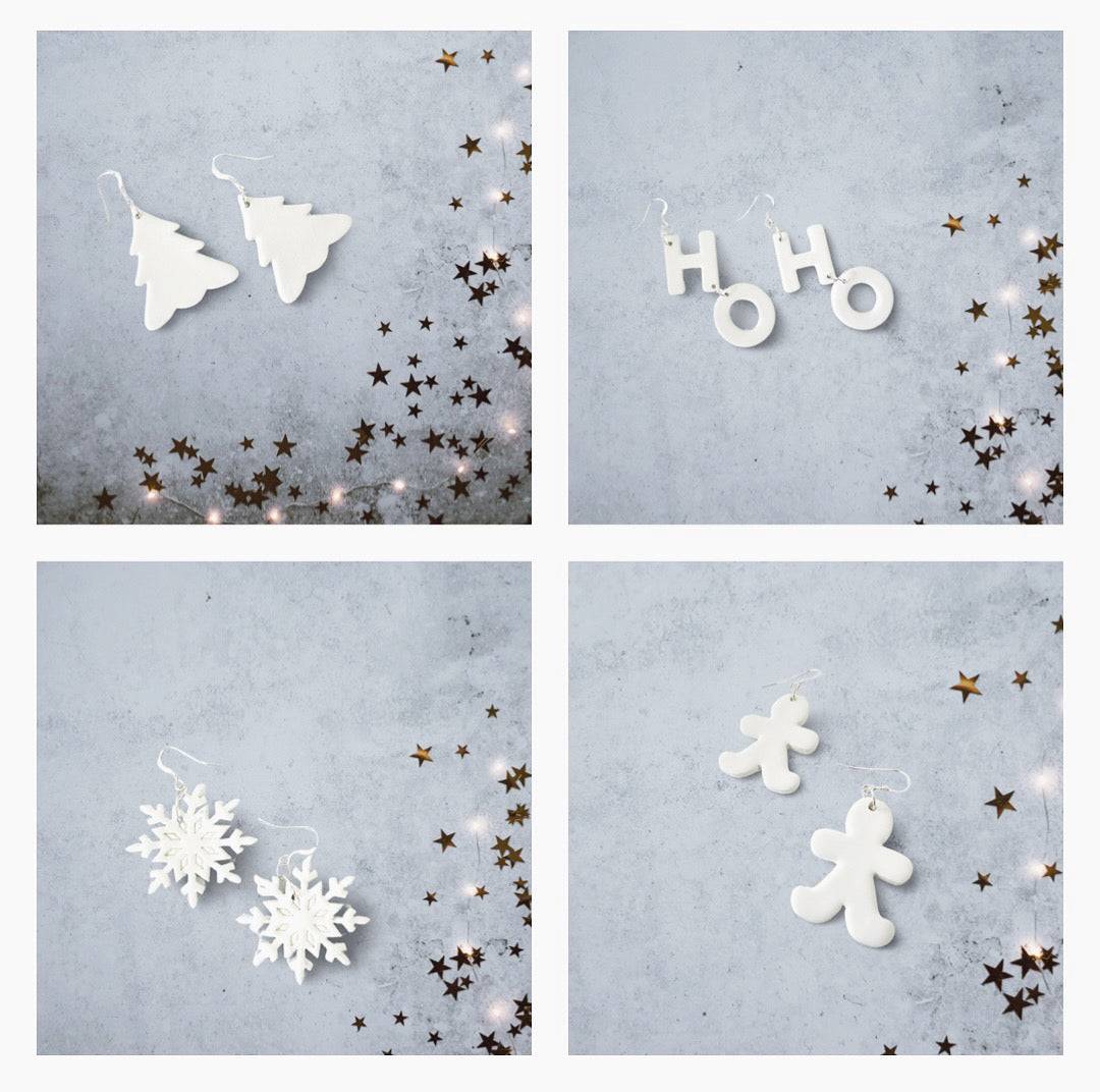 Christmas earrings