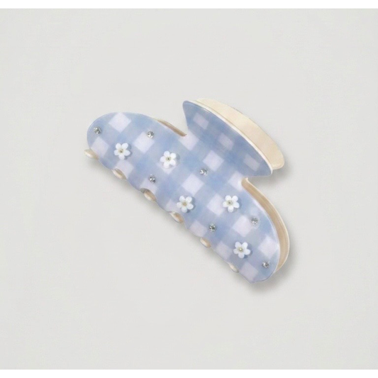 Floral hair claw