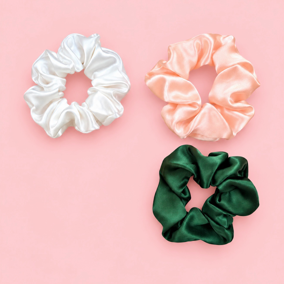 Small Silk Scrunchies | Pick Any 3 for $25